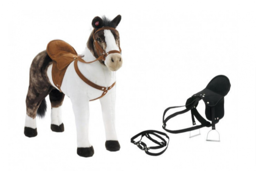 Happy People Pferd Pinto stehend mit Sound braun weiss 71 cm ab 5499 E   Preisvergleich bei idealo.d