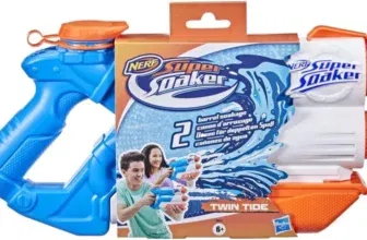 Hasbro E0024 Super Soaker Twin Tide, Wasserpistole