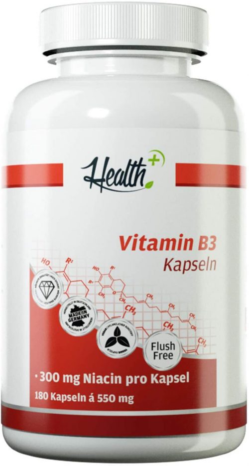 Health+ Vitamin B3 ab 11,42 € inkl. Prime-Versand