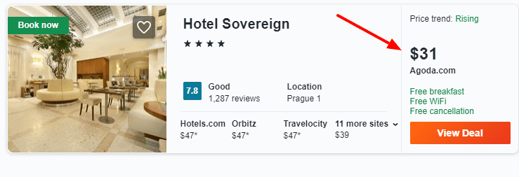 Hotel Sovereign 2 21 — 2 22