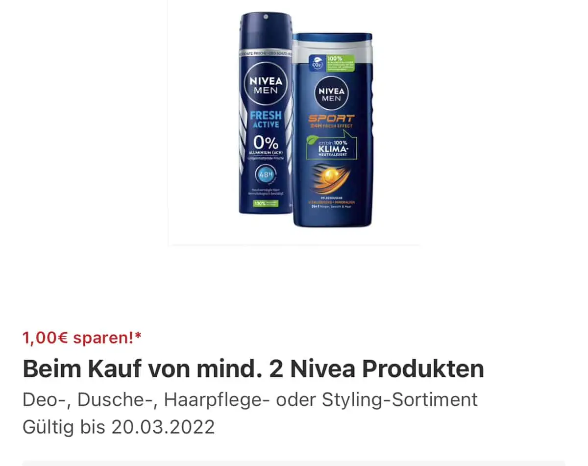 REWE Gutscheinfehler: 2 NIVEA Creme Soft Pflegeseifen kostenlos durch Gutschein