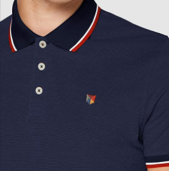 JACK JONES Herren JPRBLUWIN Polo SS STS Polohemd Blau Navy Blazer M   Amazon.de  Bekleidung