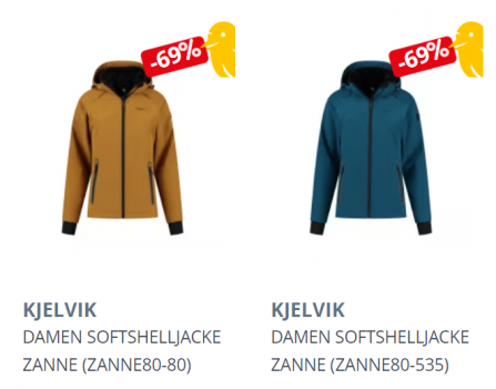 Kjelvik Zanne Softshelljacke e1641644439404