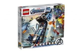 LEGO Marvel Super Heroes 76166 Avengers – Kraeftemessen am Turm