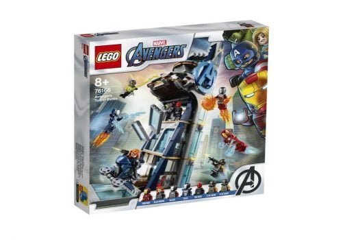 LEGO Marvel Super Heroes 76166 Avengers – Kraeftemessen am Turm