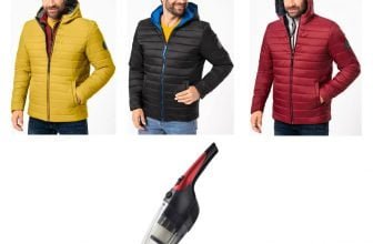 Lerros Herren Steppjacke in 4 Farben GRATIS Handstaubsauger 2