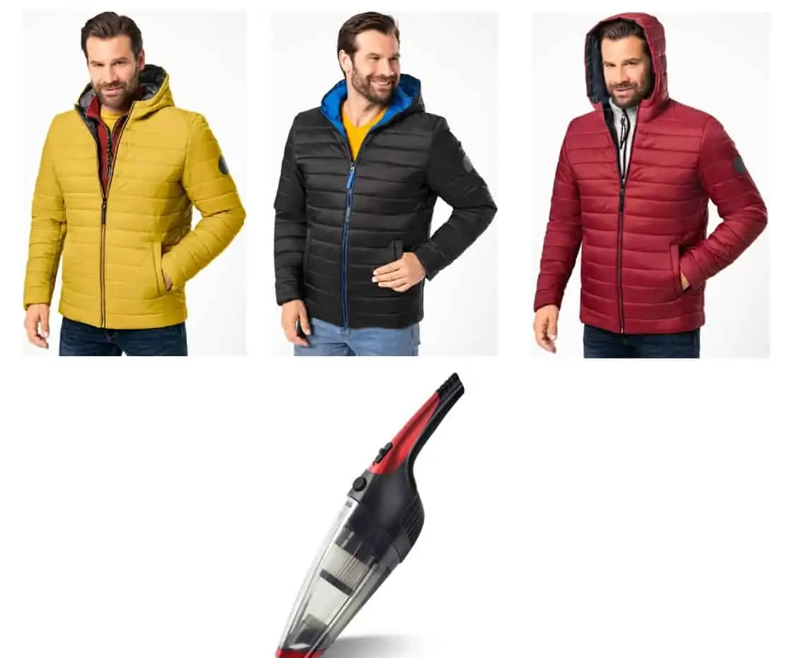 Lerros Herren Steppjacke in 4 Farben + GRATIS Handstaubsauger (Wert 35,94 €) –  für je 39,99 € inkl. Versand