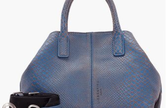 Liebeskind Berlin Damen Chelsea Snake Chelsea SHOPPER SMALL Retro Denim Small HxBxT 20.5cm x27.0c