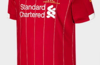 New Balance Liverpool FC 19 20 Home Champions Shirt 20 PRE OR Rot   JD Sports