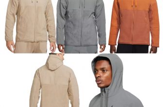 Nike Kapuzenjacke Therma Fit Winterized grau