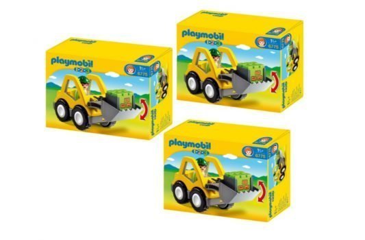 PLAYMOBIL 1.2.3 6775 Radlader ab 15 Jahren