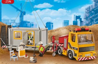 Playmobil 9898 Tieflader mit Container