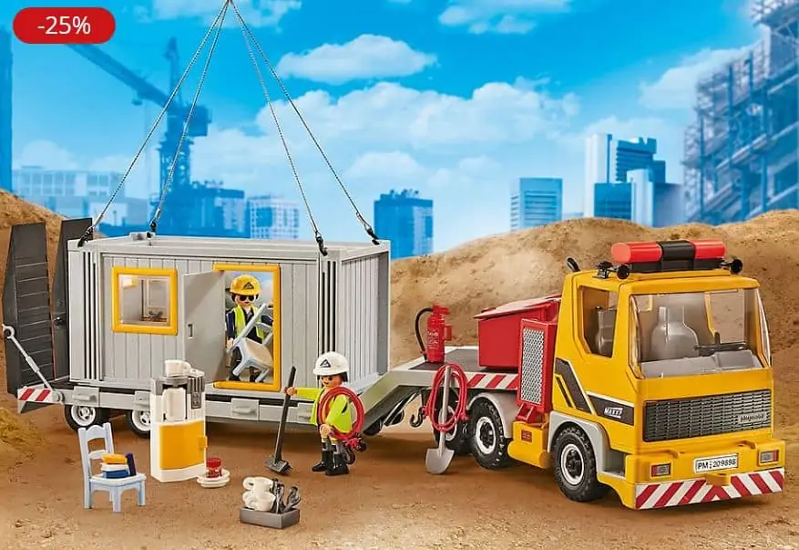 Playmobil 9898 Tieflader mit Container für 33,94 € inkl. Versand statt 43,94 €
