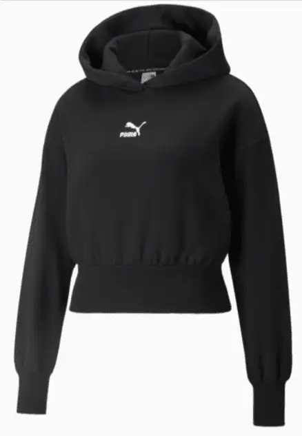 Puma Classics Cropped Fleece Damen Hoodie (Gr. XS bis XL, 2 Farben) für 20,97 € inkl. Versand