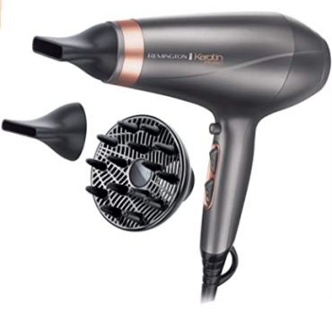 Remington Haartrockner Profi Ionen Keratin Protect 2200W 150km h 3 Stylingaufsaetze angereichert