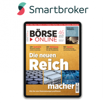 Smartbroker feiert Geburtstag Vier Ausgaben BOeRSE ONLINE digital geschenkt. Finanzen Verlag Shop