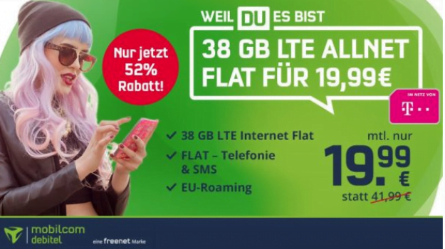 TELEKOM NETZ 38 GB LTE Alles Flat fuer 1999E  MonsterDealz.de