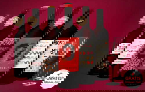 Vinos Rotwein Paket + 2 Schott Zwiesel Gläser für 24,99 € inkl. Versand