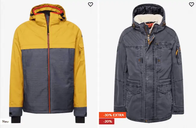 About You: bis zu 50% Rabatt auf Winterjacken + kostenloser Versand