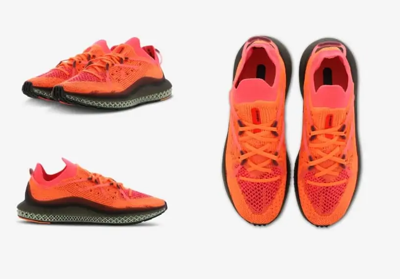 Adidas 4D Fusio Herren Schuhe in orange (Gr. 40 – 45 1/3) für 99,99 € inkl. Versand statt 150,00 €