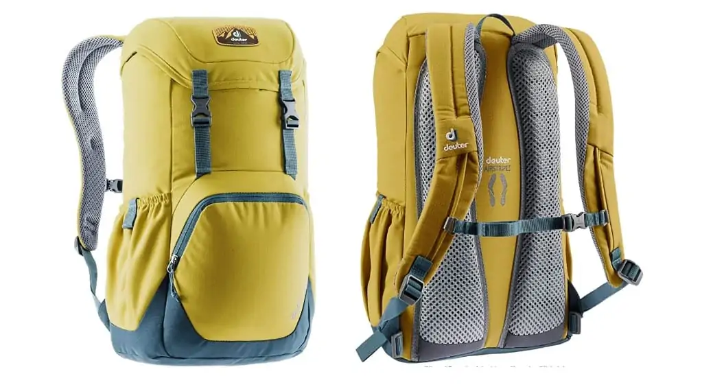 Deuter Walker 20 Rucksack in Ripstop-Polyester gelb/blau [nur noch 20 Stück] für 38,09 € inkl. Versand statt 54,36 €