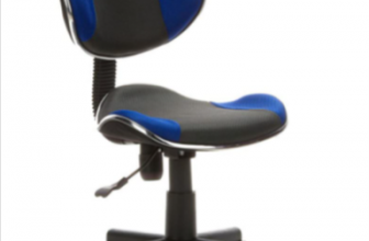 hjh OFFICE 633000 Kinderdrehstuhl Buerostuhl KIDDY GTI 2 grau blau ergonomischer Kinderschreibtischst