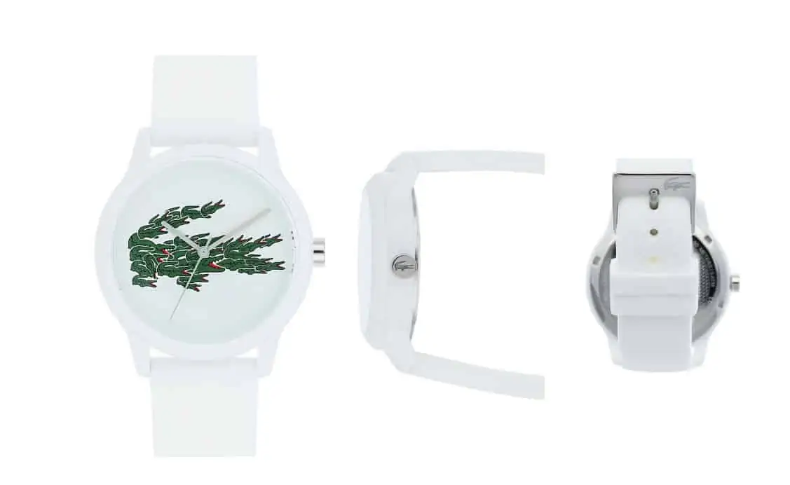Lacoste Damenuhr Lacoste 12.12 „2001097“ in weiß für 37,49 € [Filialabholung/43,44 € bei Versand] statt 77,17 €