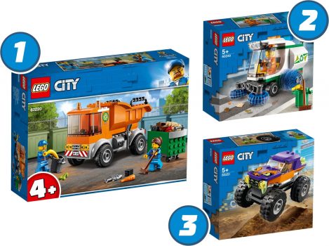 lego city great vehicle pack 66686