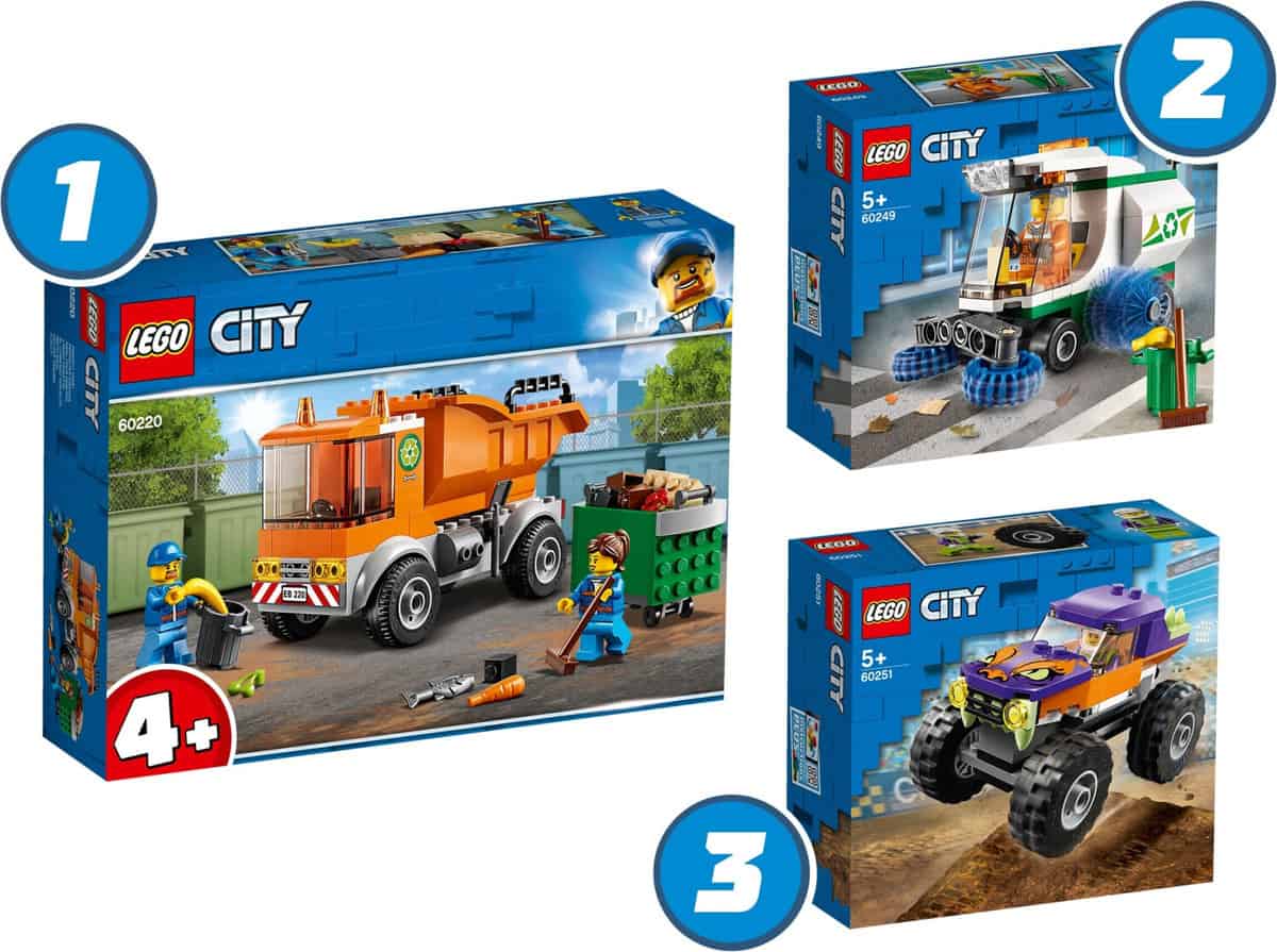 Lego City Great Vehicle Pack 66686