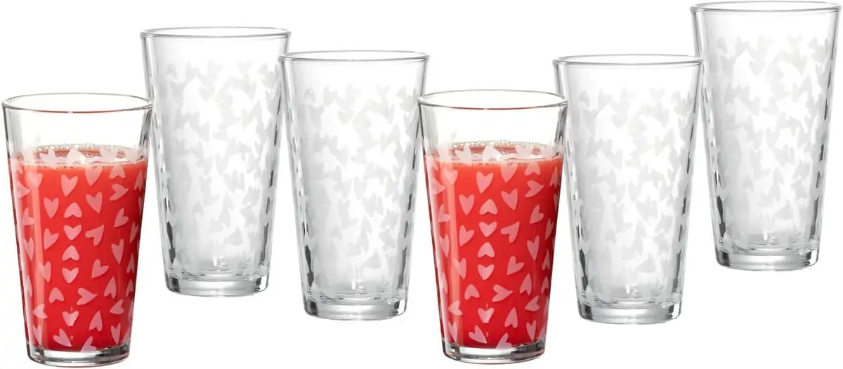 6er-Pack Ritzenhoff & Breker Longdrinkglas Happy (400 ml) für 15,06 € inkl. Versand statt 21,09 €