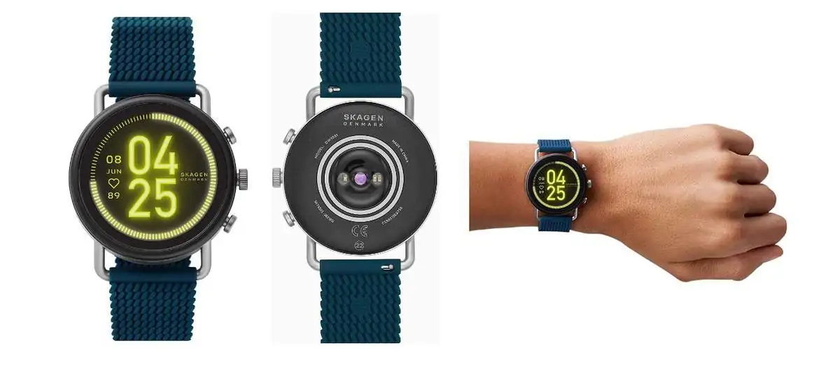Skagen Smartwatch HR Falster 3 in blau für 81,56 € inkl. Versand statt 157,00 €
