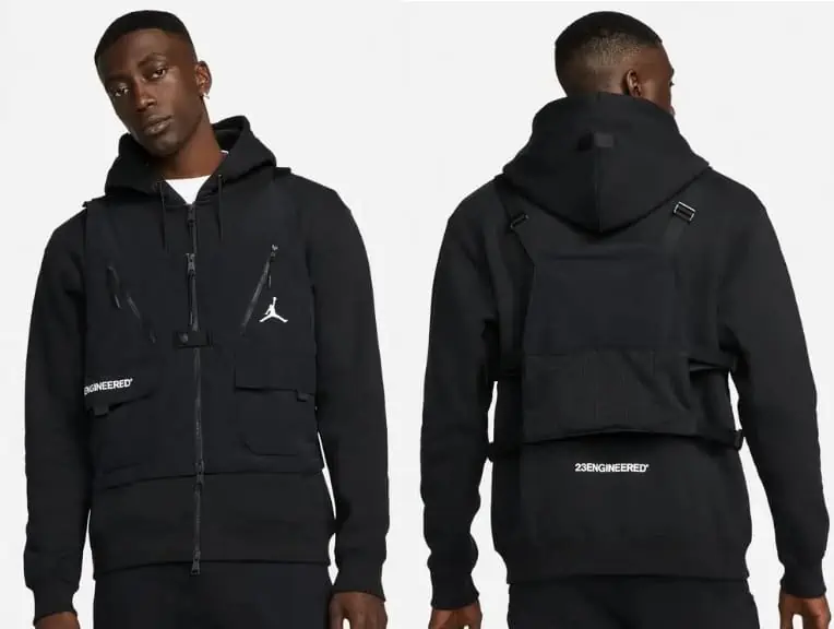 JORDAN 23 Engineered Fleece Fullzip Hoodie (mit abnehmbarer Webweste, Gr. S bis XL) für 84,00 € inkl. Versand statt 119,97 €