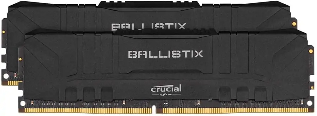 Crucial Ballistix BL2K8G30C15U4B 3000 MHz, DDR4, DRAM, Desktop Gaming Speicher Kit, 16GB (8GB x2), CL15, Schwarz für 51,99€ inkl. Lieferung [statt 70,38€]