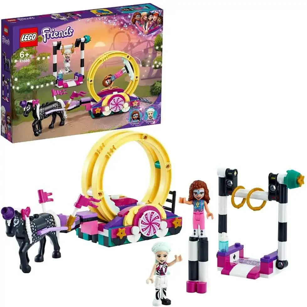 LEGO (41686) Friends Magische Akrobatikshow mit Freizeitpark für 12,28 € [Prime] statt 15,99 €