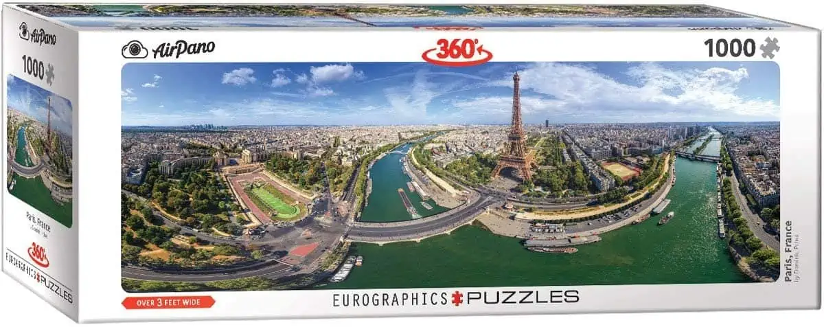 Eurographics 1000 Teile Puzzle Panorama – Paris Frankreich für 7,15 € [Prime] statt 15,52 €
