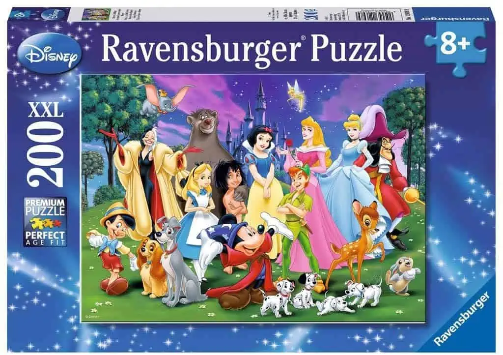 Ravensburger Kinderpuzzle – Disney Lieblinge (200 Teile im XXL-Format ) für 5,99 € [Prime] statt 10,89 €