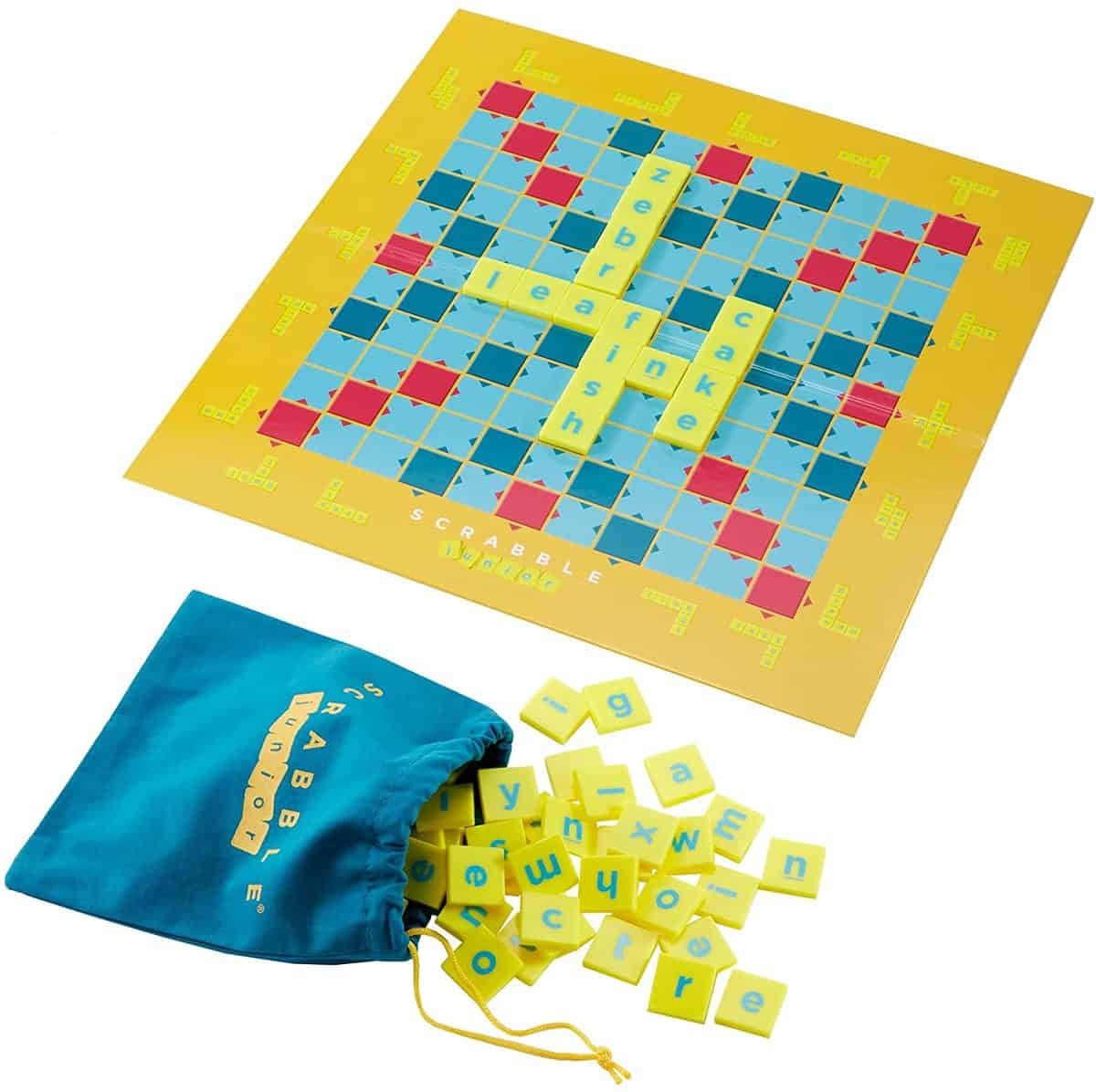 Mattel Games Y9670 - Scrabble Junior Wörterspiel Und Kinderspiel