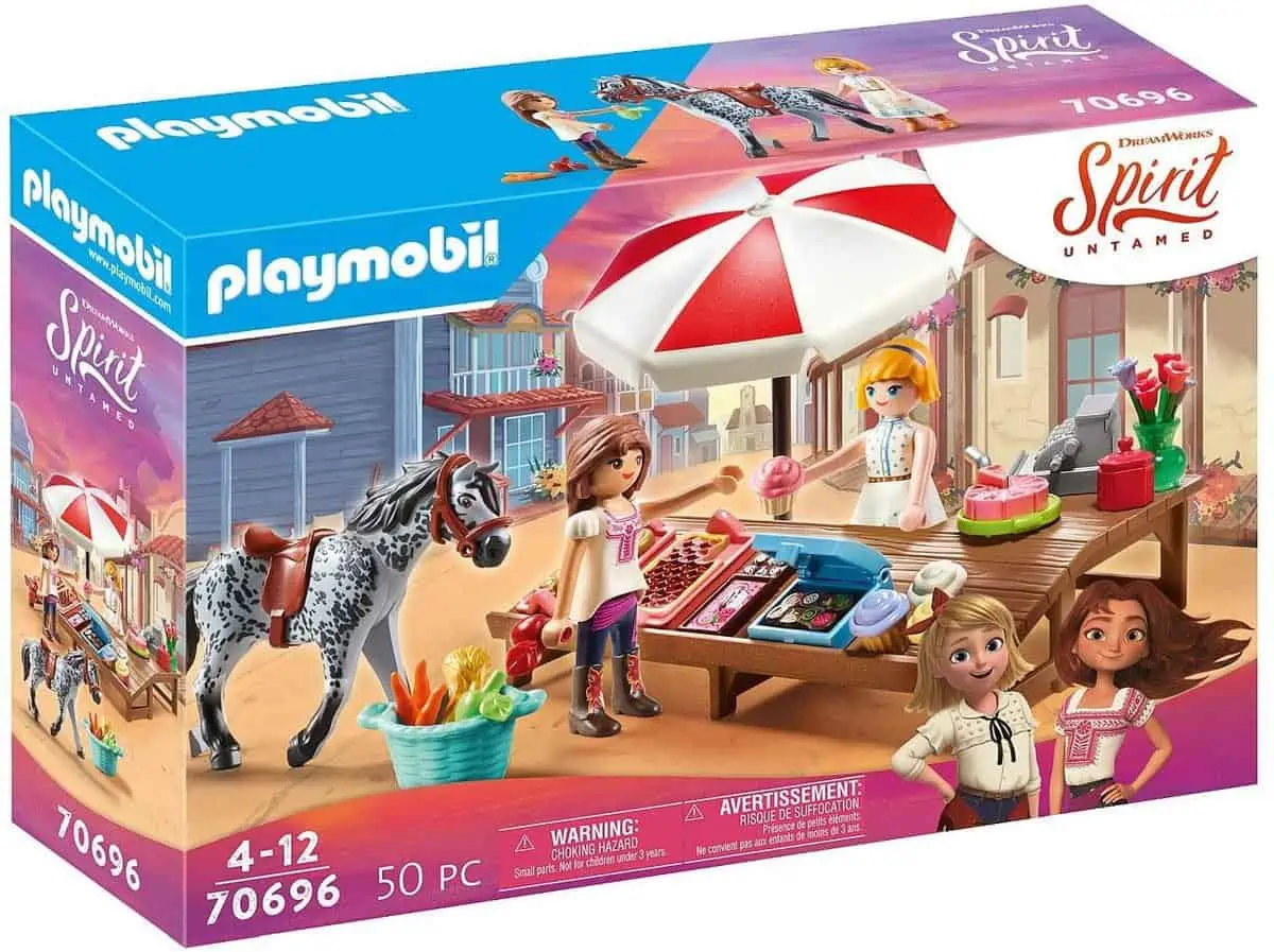 Playmobil DreamWorks Spirit Untamed (70696) Miradero Süßigkeitenstand für 10,79 € [Prime] statt 15,74 €