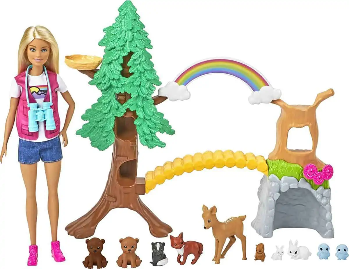 Barbie – Waldtier-Forscherin Spielset für 15,57 € [Prime] statt 25,15 €