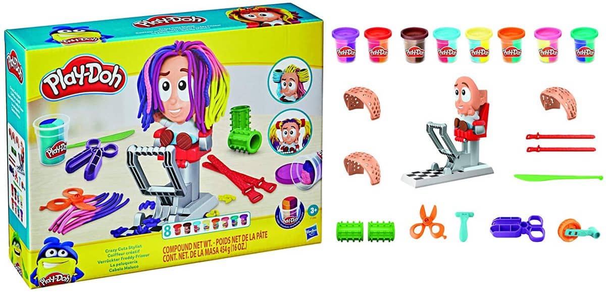 Play-Doh Verrückter Freddy Friseur Haarsalon