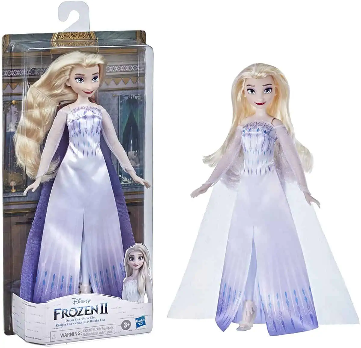 Die Eiskönigin 2 – Elsa Puppe mit Kleid und Schuhen für 11,57 € [Prime] statt 17,98 €