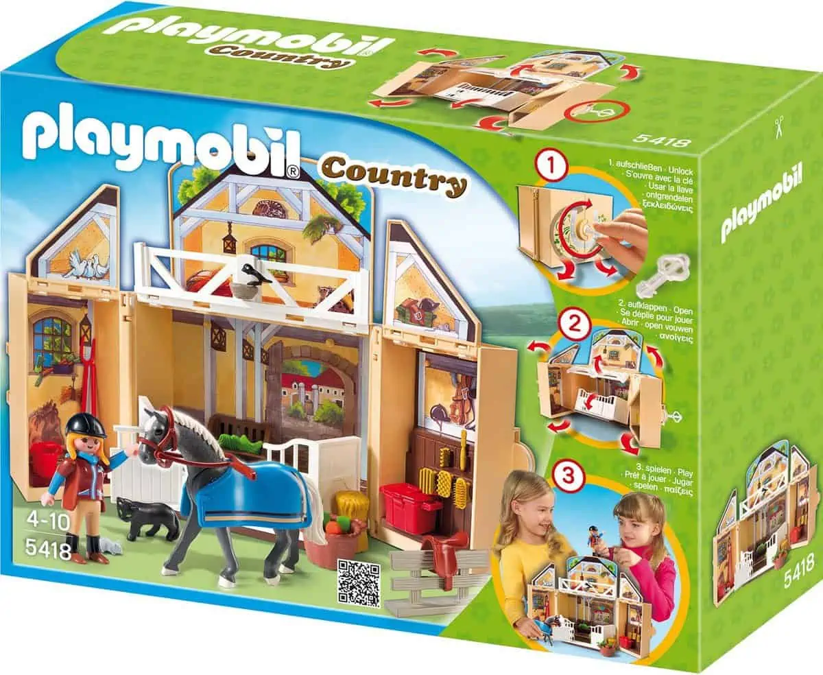 Playmobil Country – Aufklapp-Spiel-Box Reitstall (5418) für 21,94 € inkl. Versand statt 36,90 €