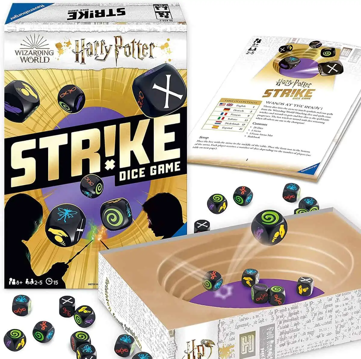 Ravensburger Harry Potter Strike: Würfelspiel für die ganze Familie für 15,80 € [Prime] statt 20,48 €