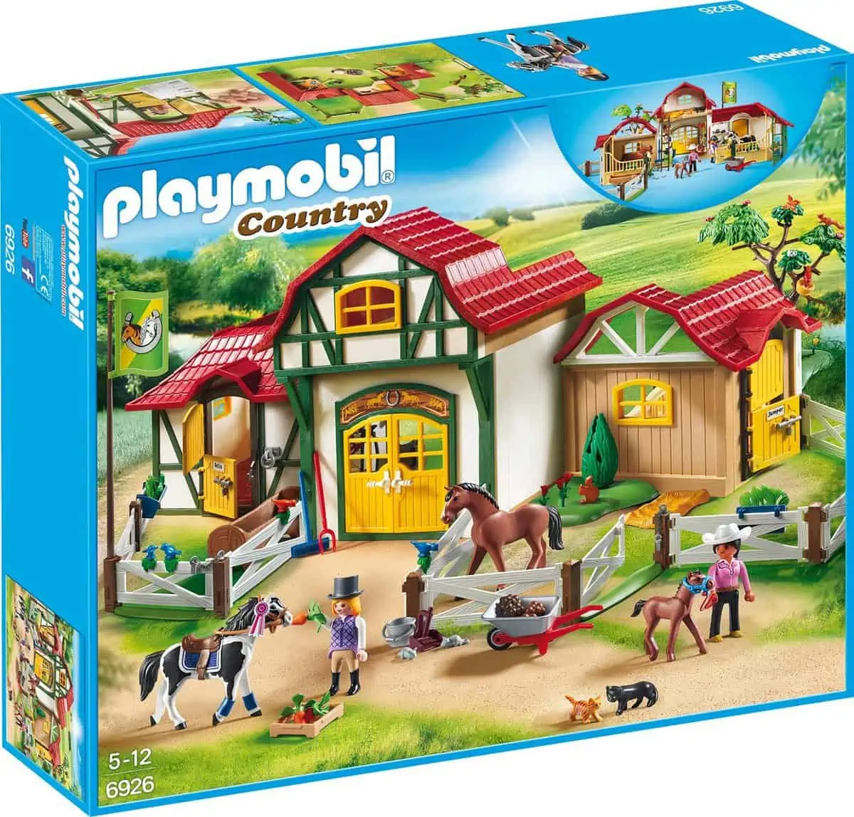 Playmobil Country – Großer Reiterhof (6926) für 50,99 € inkl. Versand statt 63,94 €