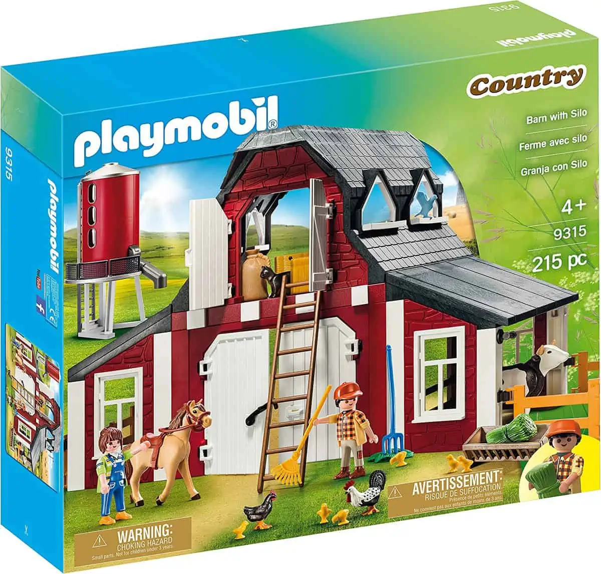 Playmobil Country – Farmset mit Silo (9315) für 50,90 € inkl. Versand statt 65,71 €