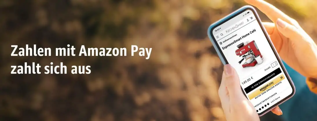 Amazon Pay: 5,00 € Gutschein bei Zahlung mit Amazon Pay 10,00 € MBW ( Eingeladene Kunden)