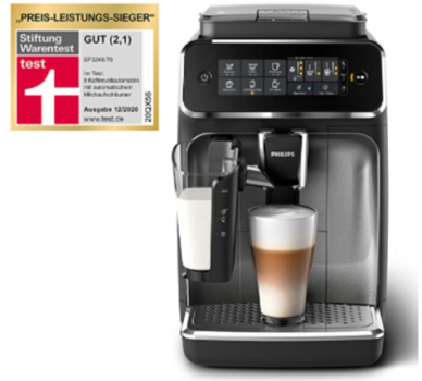 Amazon.de  Philips 3200 Serie EP3246 70 Kaffeevollautomat 5 Kaffeespezialitaeten LatteGo Milchsyste