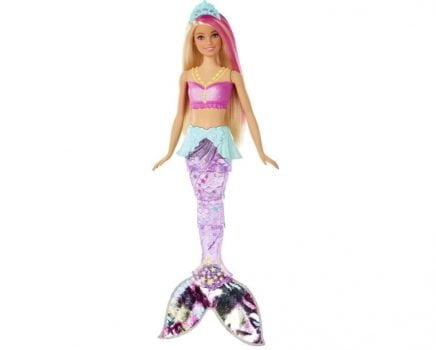 Barbie Dreamtopia Glitzerlicht Meerjungfrau mit Schwimmbewegungen