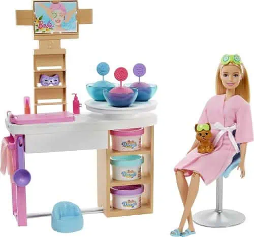 Barbie GJR84 – Wellness Gesichtsmasken Spielset für 14,29 € inkl. Prime-Versand