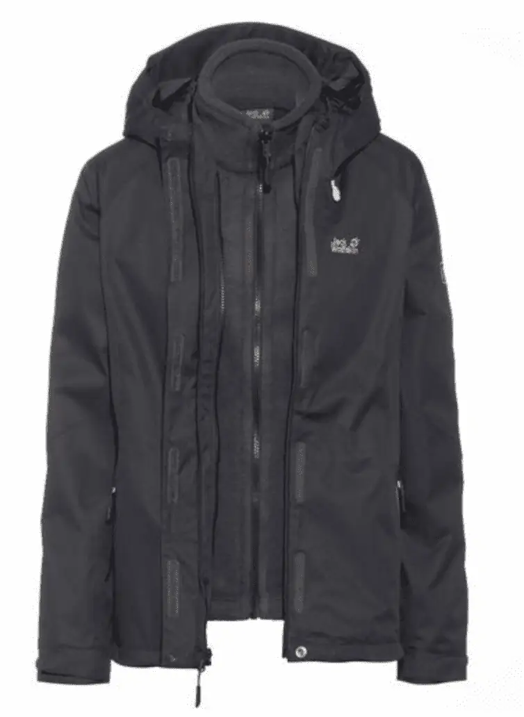 Jack Wolfskin Texapore Doppeljacke „Terrace 3in1“ für Damen 104,99 € inkl. Versand